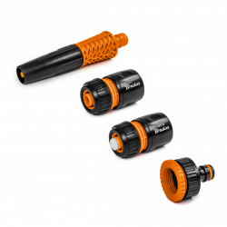 

 BLACK LINE Zestaw zraszający 4-elementowy na wąż 1/2"

