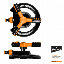 

 BLACK LINE Zraszacz obrotowy 3-ramienny regulowany

