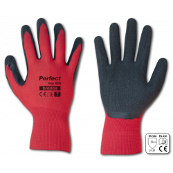 

 Rękawice ochronne PERFECT GRIP RED lateks, rozmiar 7

