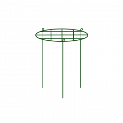 

 Podpora pierścieniowa do roślin śred.30cm / wys.45cm - siatkowa

